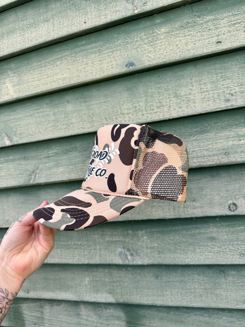 DRL tire tracks hat