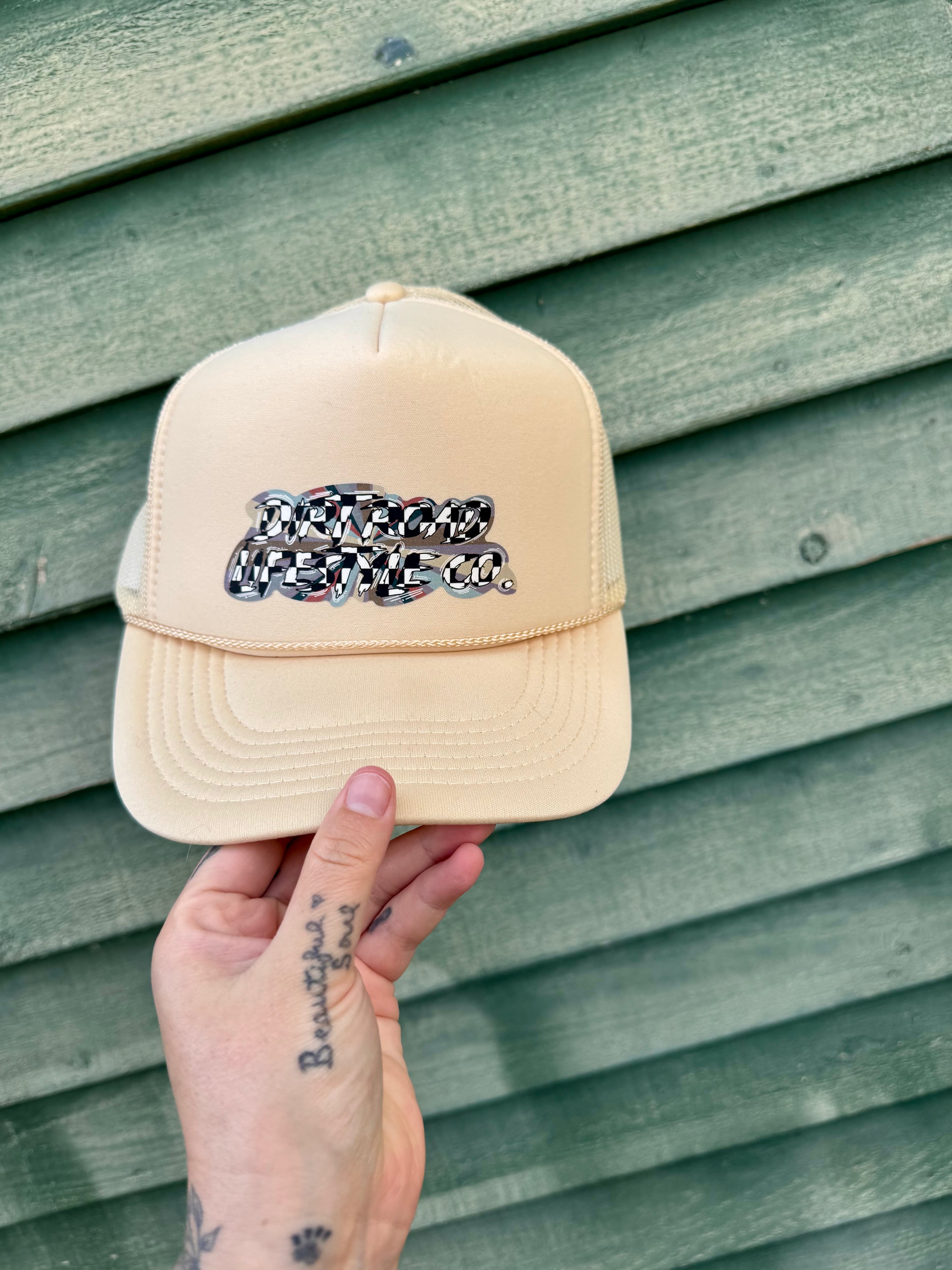 Tan Trucker